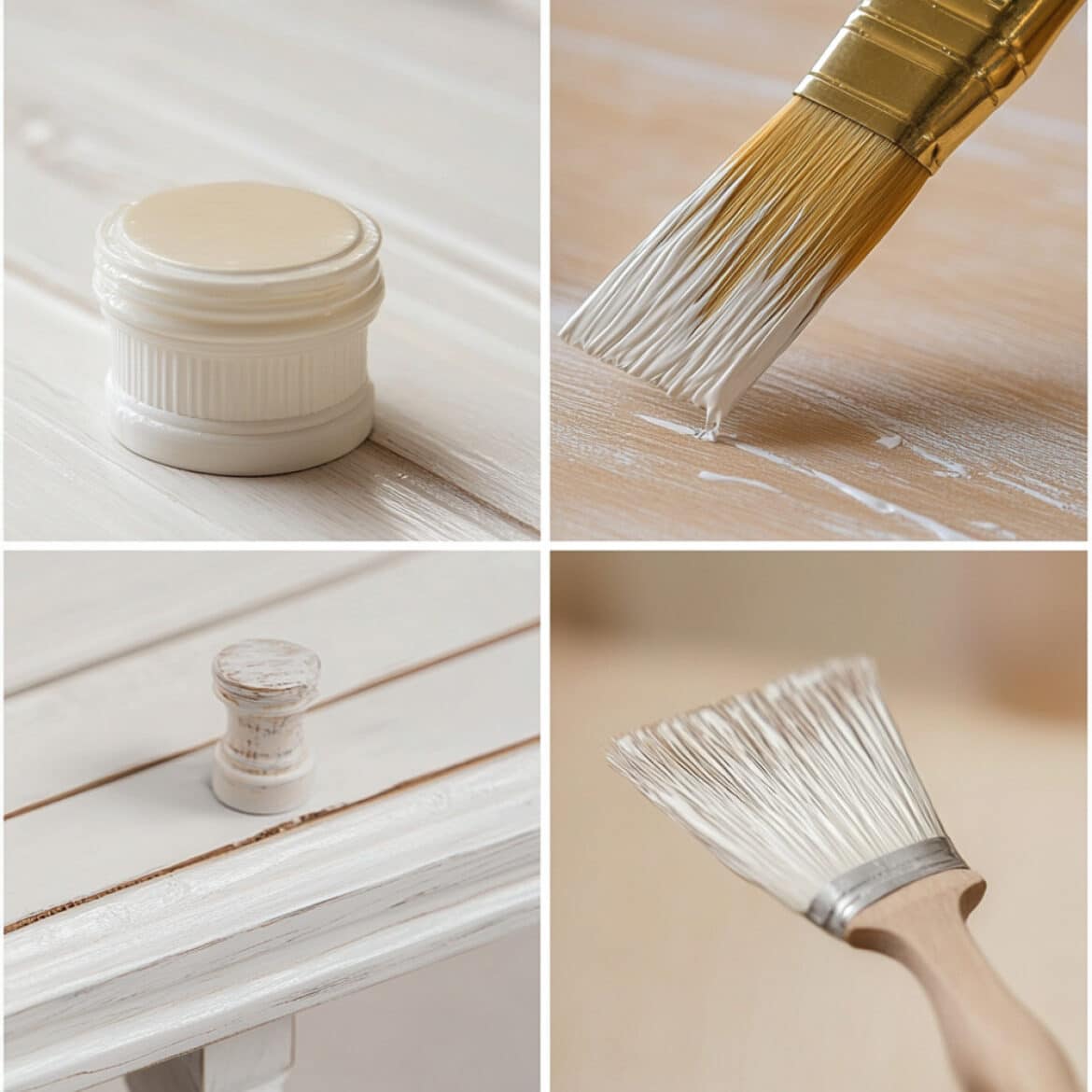 Méthodes correctes pour peindre vos meubles en bois