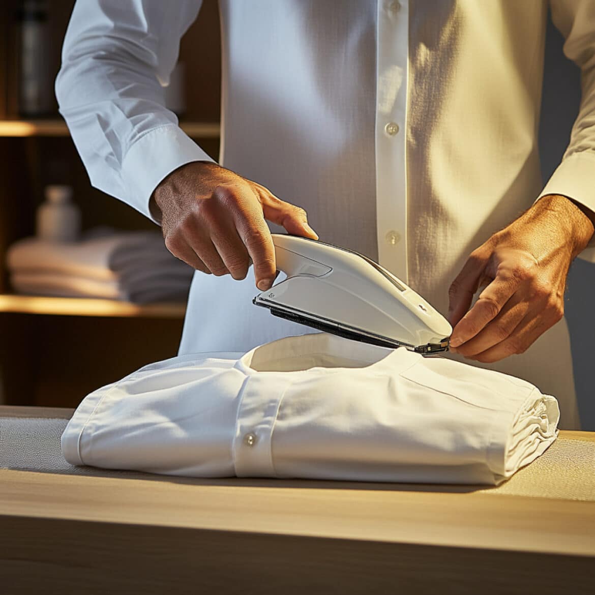 Techniques et recommandations pour repasser une chemise