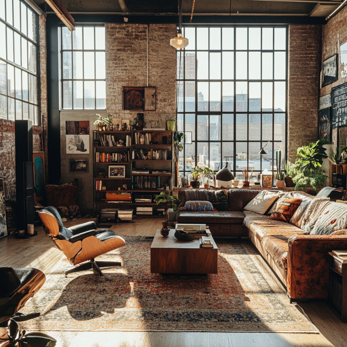 Conseils pour une Décoration de Salon Industriel Cocooning
