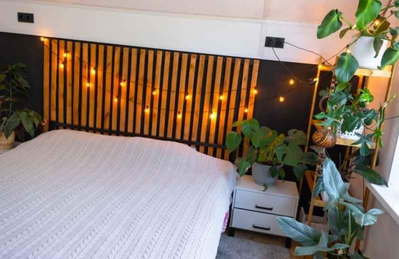 Tête de lit en bois à faire soi-même : idées faciles pour une chambre chaleureuse et tendance-Polville Habitat