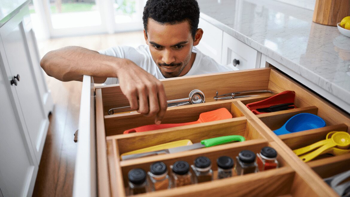 How to Easily Make DIY Custom Kitchen Drawer Dividers