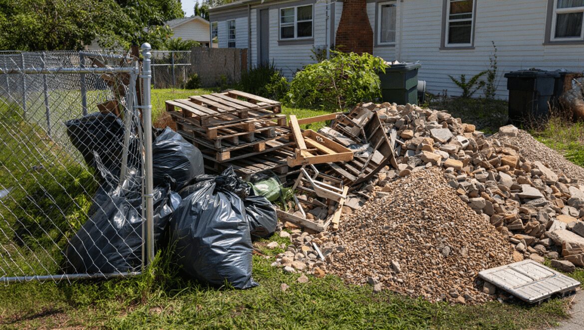 Déchets stockés dans le jardin du voisin, ce que
la loi autorise vraiment (et ce qu'elle interdit d'une amende)