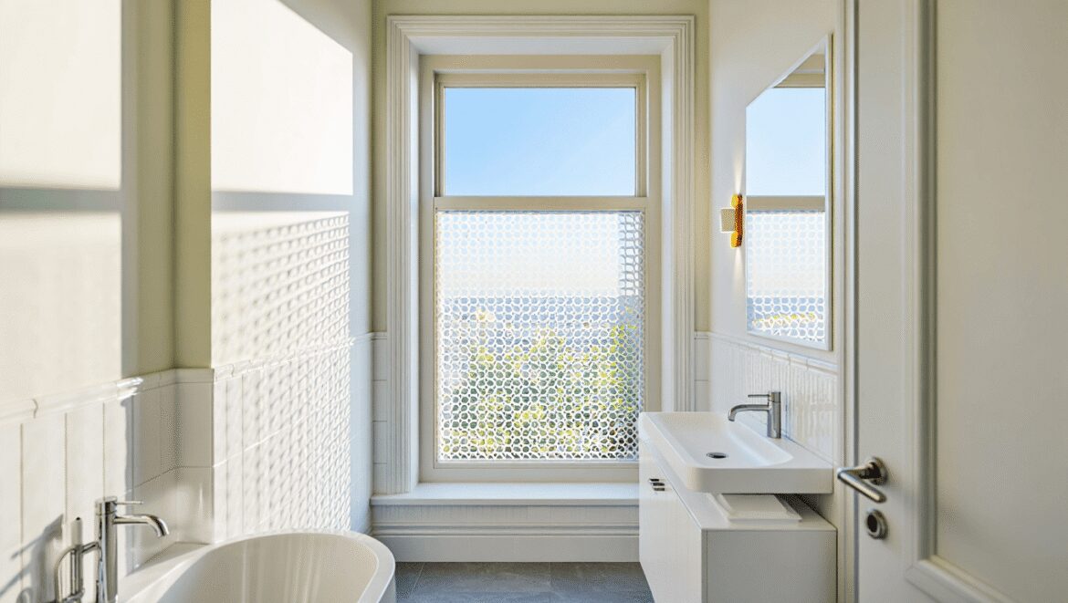 A Pretty Window DIY and Finishing Touches in the Powder Room