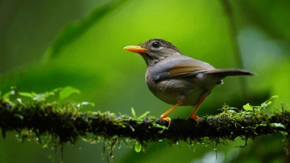 Tuit-tuit mâle : un oiseau très rare