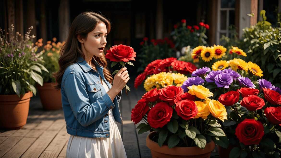 These Outdoor Artificial Flowers Could Fool {Almost} Anyone!