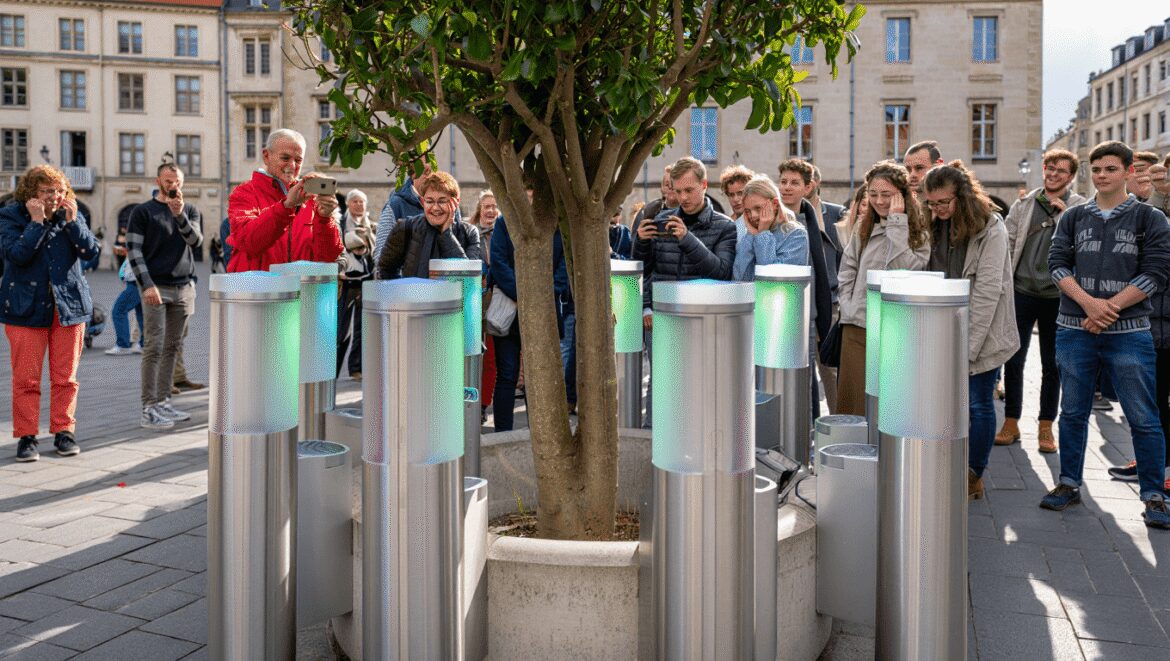 Numéro vert, une installation qui entend parler de Nature