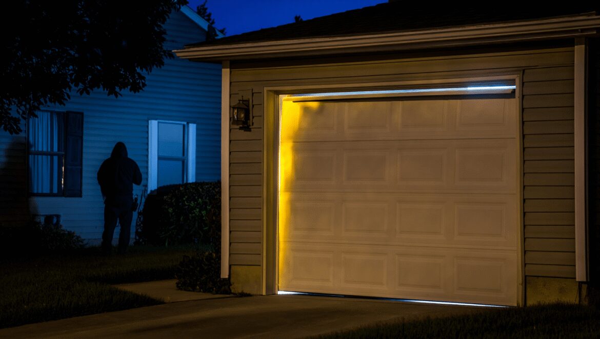Pourquoi vous devriez impérativement fermer votre
porte de garage avant 20h en mars