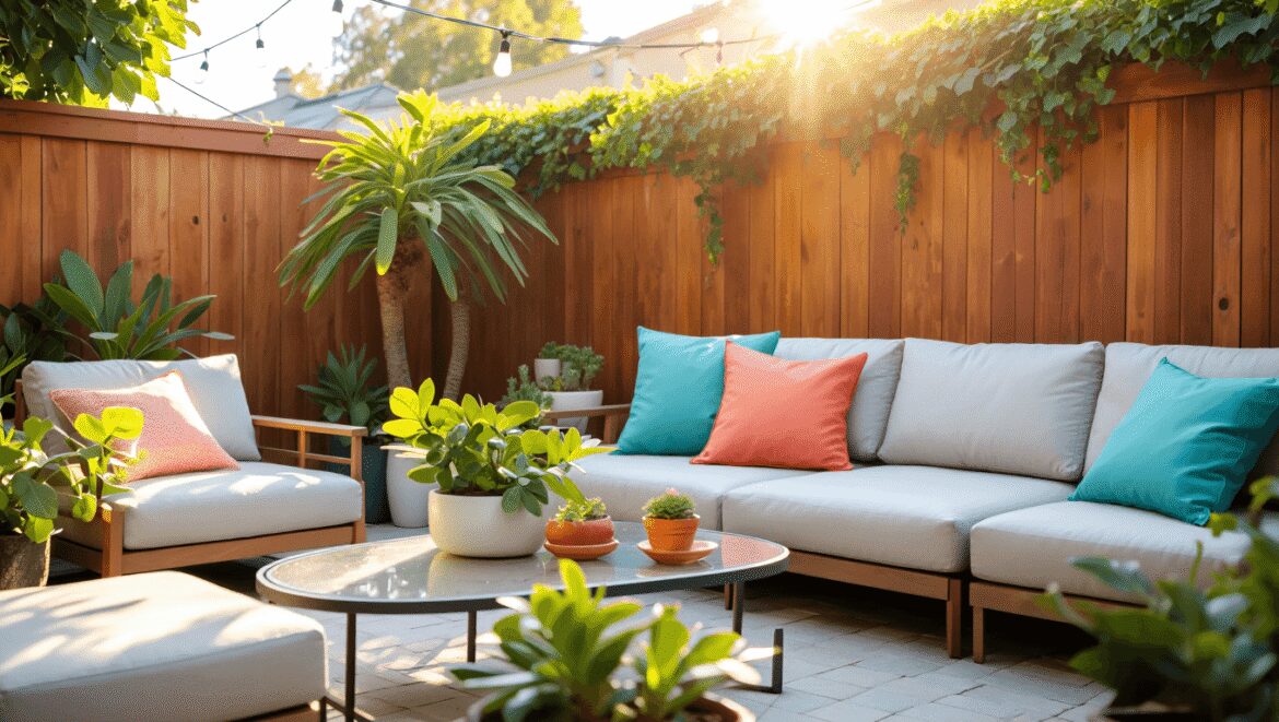 Moving Around the Patio Furniture and a Late Spring Tour!