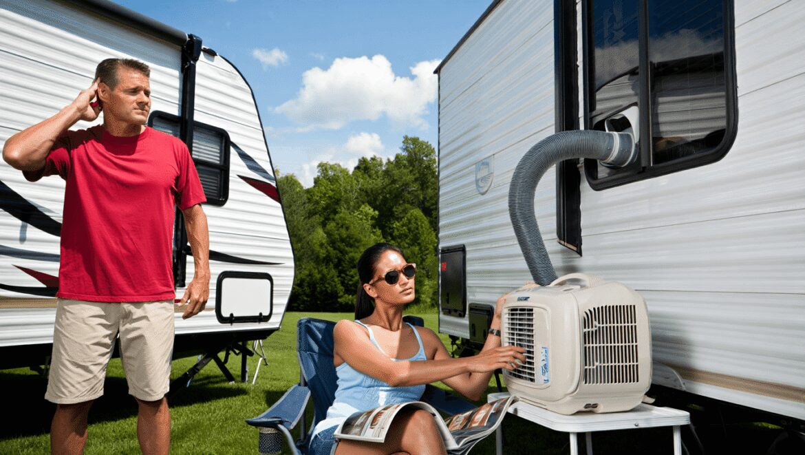 Votre voisin de camping laisse tourner sa clim de
caravane en pleine canicule ? Voici vos droits