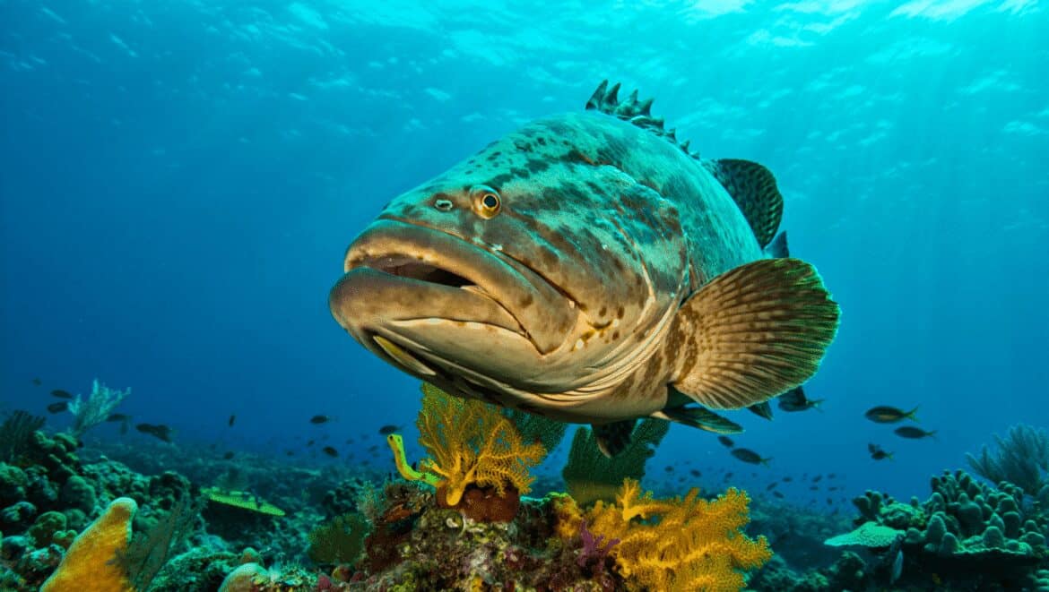 Le Mérou géant (Epinephelus itajara) est en danger