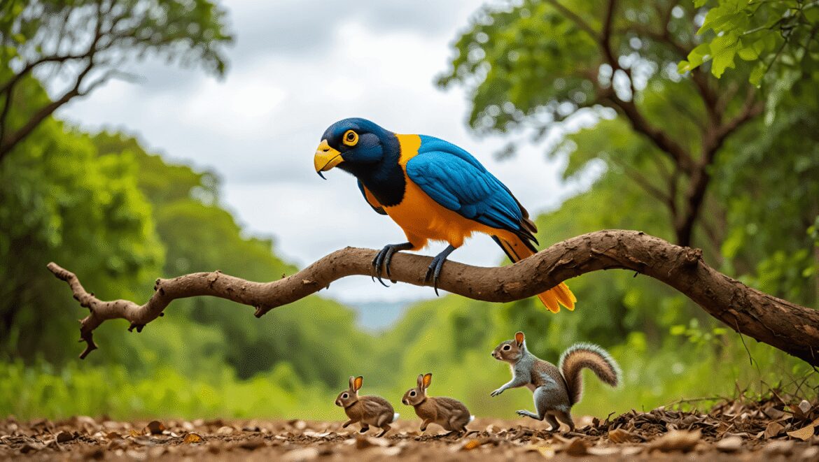 Mais… Mais qui es-tu petit animal exotique ? Exotique ?