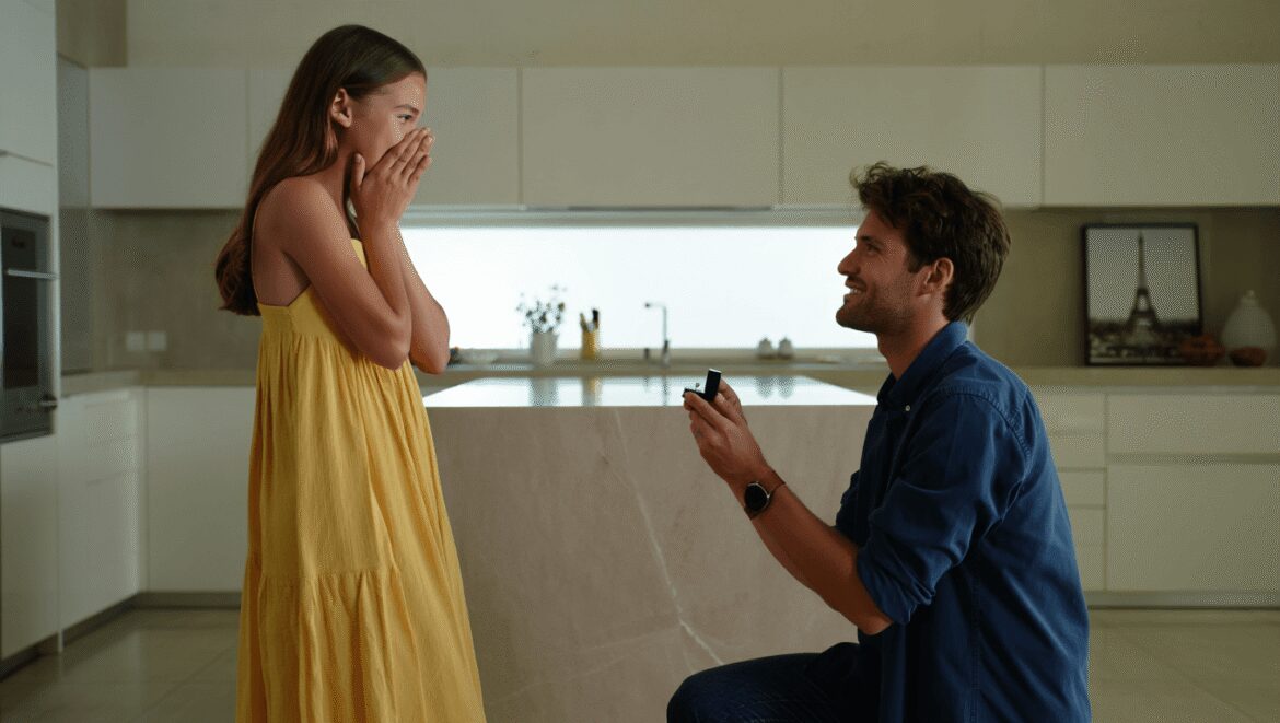 Fini la Tour Eiffel : pourquoi la cuisine devient
le nouveau décor des demandes en mariage, selon une étude IKEA