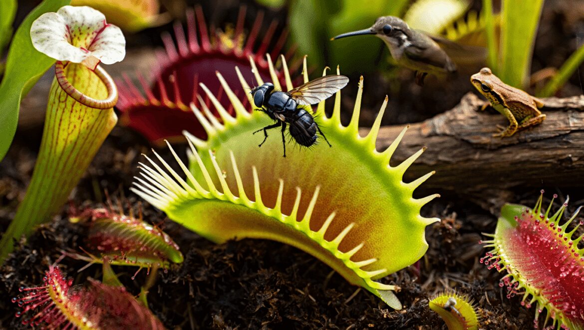 Plantes carnivores et animaux : amis ou ennemis ?