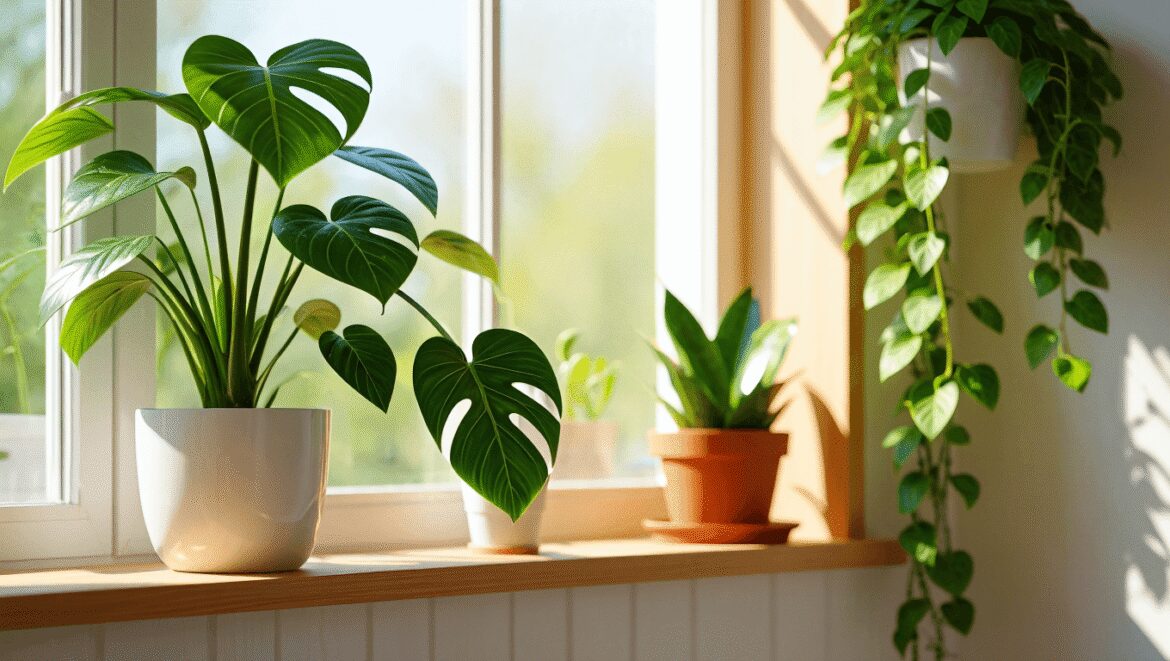 Ces plantes d'intérieur apportent une fraîcheur
naturelle à votre maison, à condition de les placer ici