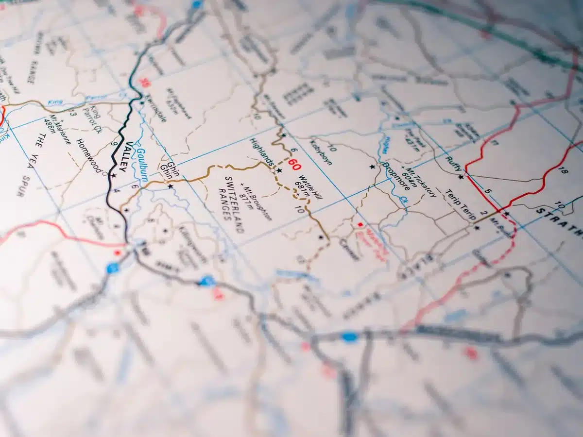 Cartographie des enjeux écologiques et corridors verts sur un territoire communal