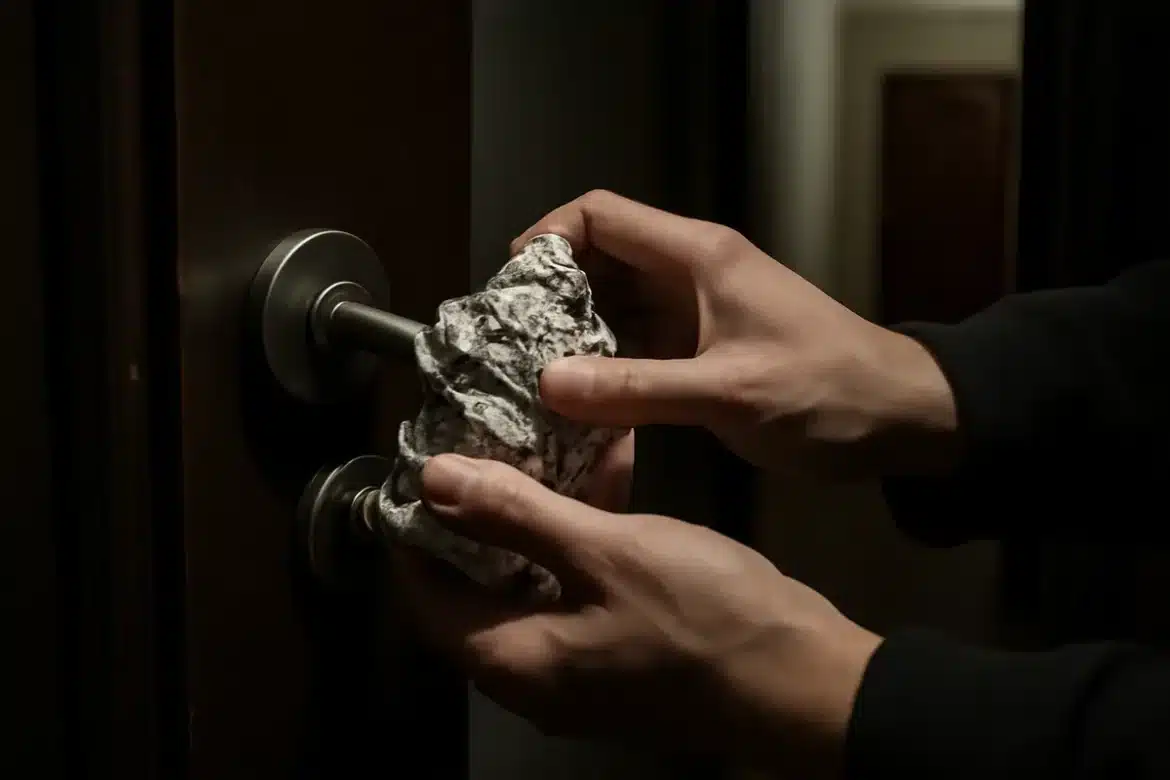 Poignée de porte: la police recommande une astuce simple en aluminium pour vous protéger